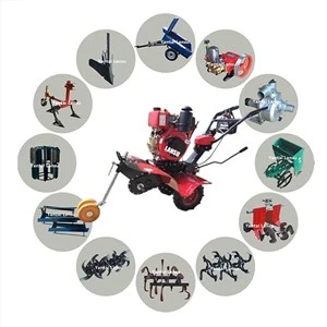 Kína Termékek/beszállítók. Elektromos indítású mezőgazdasági gépek 12 LE Dízel Mini Power Tiller 600mm