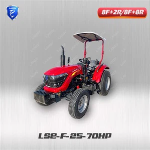 Lansu 50HP 4WD Turf gumiabroncs traktor-Erőteljes négykerék-meghajtó a hatékony gyepápoláshoz gyümölcsösökben/gazdaságokban